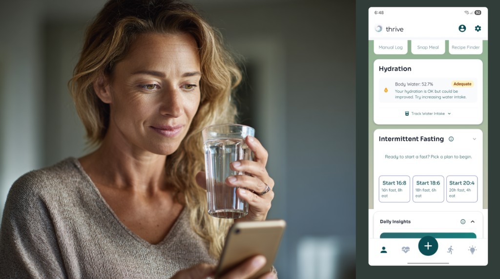 Vitals overview with continuous tracking
